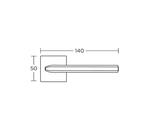 Prabangi durų rankena Convex SERIES 1085