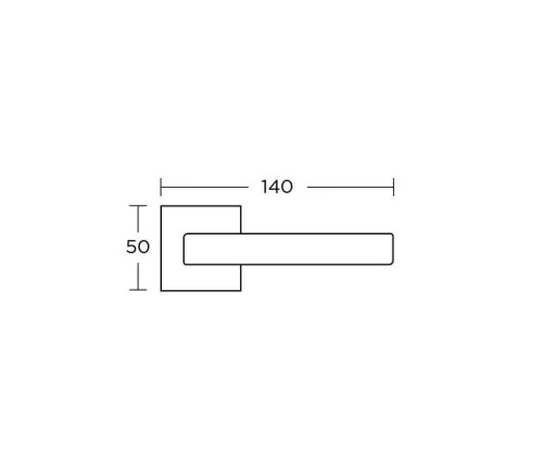 Prabangi durų rankena Convex SERIES 1605