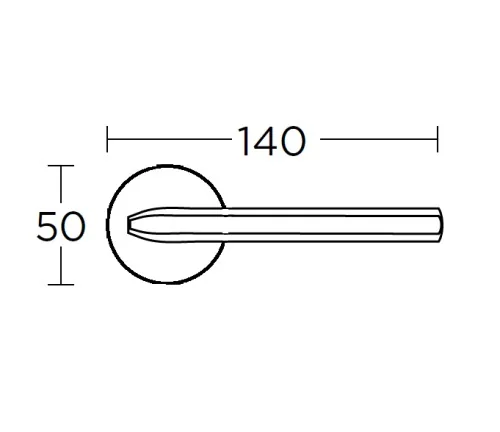 Durų rankenos Convex SERIES 1085 (apv. 